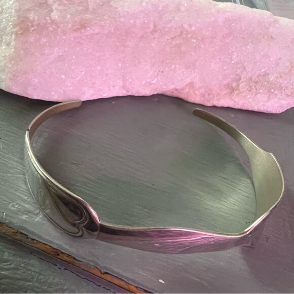 Sterling Silver Cuff Bracelet - Picture 8 of 12